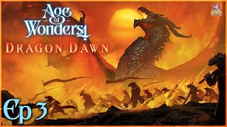 Age of Wonders 4 Dragon Dawn  3 Guerra contra el Glotón  Gameplay español [upl. by Anerroc417]