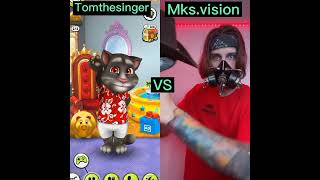 Mksvision VS Tom The Singer Who Is Best  🤣 👌 shorts [upl. by Oderf]