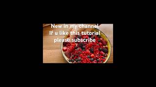 Creamy fantasy Recipe for milleram cake with wild berries creative recipe reels challenge asmr [upl. by Iron]