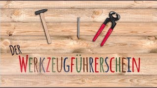 Werkzeugführerschein  Hämmer und Zangen [upl. by Eniamaj]