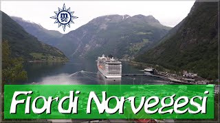 Crociera MSC sui Fiordi Norvegesi  Norwegian fjords cruise and tour MSC cruises [upl. by Marshal]