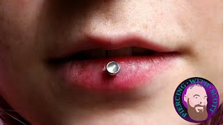 The Whole Truth  Reverse Vertical Labret Piercing [upl. by Galatia]