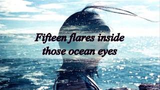 Lyrics Billie Eilish  Ocean Eyes Astronomyy Remix [upl. by See]