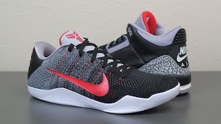 The Nike Kobe 11 Elite Low quotTinkerquot [upl. by Yelsek]