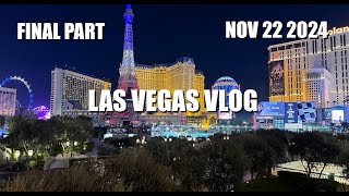 Las Vegas Vlog  Part Seven  November 22 2024  Were coming home with some money boys [upl. by Margeaux]