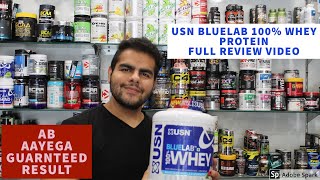 EK AISA PROTEIN JISSE MILEGA SABSE ACHA RESULT  Usn Whey Protein Full review [upl. by Ahsakal]