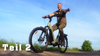 Teil 2 Dieses Bike überrascht und überzeugt mich komplett Das Himiway A7 Pro [upl. by Arraet381]