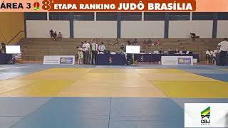 ÁREA 3  DIA 1  8ª ETAPA CAMPEONATO ESTADUAL JUDÔ  DISTRITO FEDERAL [upl. by Nnahoj]