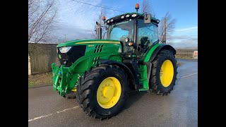 John Deere 6145R walk around video [upl. by Macomber]