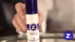 Acne AntiBacterial Treatment ZMD Skin Care [upl. by Slavic]