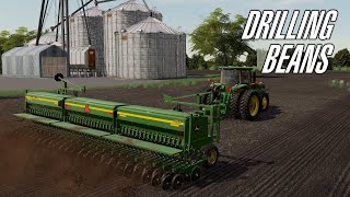 Drilling Soybeans and Spraying Corn on Mercer County Diniz Farms Map Enhancement Project  EP5 [upl. by Arakal]