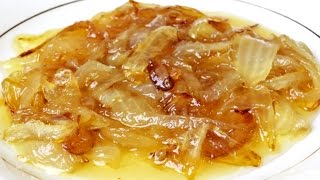 Como hacer cebolla caramelizada  Receta fácil y rápida [upl. by Anilatsyrc]