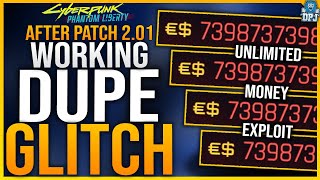 Cyberpunk 2077 AFTER PATCH 201 WORKING DUPE GLTICH  Unlimited Money Farm After Update 201 [upl. by Conan]