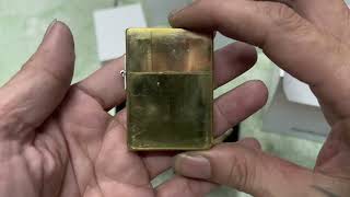 Zippo replica 19351941 brass đáng chơizippohainguyenvechai [upl. by Roxy613]