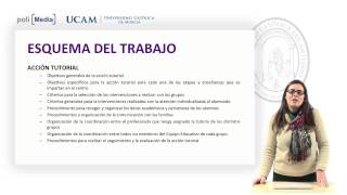 Los ámbitos de la orientación educativa  Práctica Plan de acción tutorial  Mª Carmen Pegalajar [upl. by Lindblad]