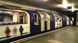 Central Line 1992TS 91043 Departing Redbridge [upl. by Ellimahs]