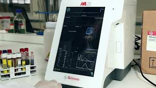 Analisador Automático de Hematologia HA3 BioSystems [upl. by Kcirde267]