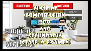 CLASE de COMPUTACIÓN para 2do AÑO SECUNDARIA  CLASE10 👍👏🏻 [upl. by Lahcar619]