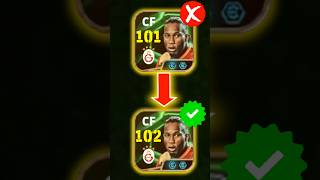 How To Train 102 Rated Didier Drogba in eFootball 2025 mobile Double Booster Drogba Training Guide [upl. by Lucchesi]