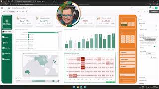 Qlik Sense II 004  056  Projeto Betsy  Dashboard  Parte 8 [upl. by Noed]