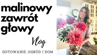 MALINOWY ZAWRÓT GŁOWY  KUCHNIA DOM I OGRÓD  VLOG  BEATA M [upl. by Ioj]