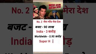 1971 Top 3 Highest Grossing Bollywood Movies shorts movie [upl. by Rhoda]