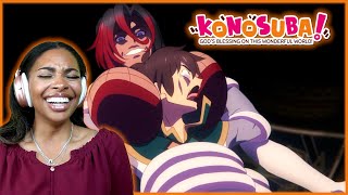 CONGRATULATIONS TO THIS BRIGHT FUTURE  KONOSUBA SEASON 3 EPISODE 1 REACTION [upl. by Ivgnout558]