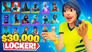 Our 30000 Fortnite Locker Tour [upl. by Page399]