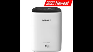 The uncover video 2023 newest DEDAKJ oxygen concentrator with reliable 1 year quality warranty [upl. by Tuck]