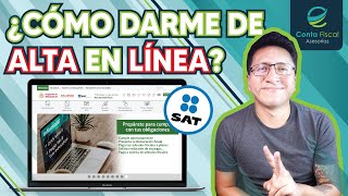 ►🔥¿Cómo DARME DE ALTA en el SAT Caso practico en LINEA 2024🔥 [upl. by Eitsyrc]