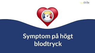 Symptom på högt blodtryck [upl. by Tris]