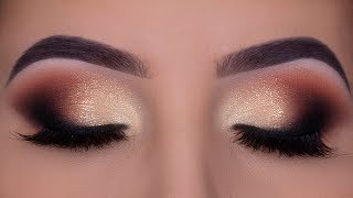 Smokey Glamorous Eye Makeup  Bridal Makeup Inspiration [upl. by Pillsbury]