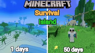 I Survived 100 Days on a Deserted Island in Minecraft [upl. by Esyla]