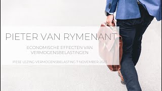 Pieter Van Rymenant  Economische effecten van vermogensbelastingen [upl. by Asilanom]