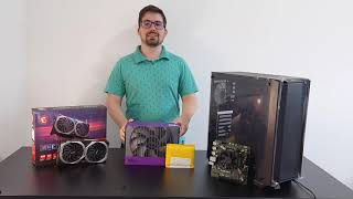 KIT AMD 4700s CARDINAL  RX6600 Montagem e primeiros testes [upl. by Erin608]