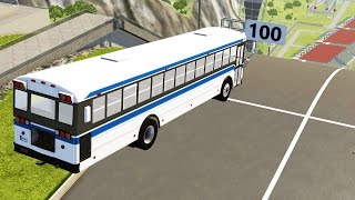 Car Jump Arena Bus Jump  BeamNGdrive [upl. by Ttevi387]