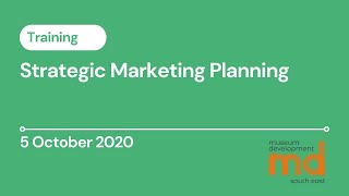 Strategic Marketing Planning  5 October 2020 [upl. by Chessy]