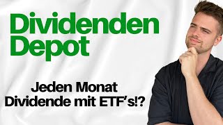 Diese DividendenETFs beobachte ich 📈  Dividenden Portfolio Update [upl. by Attelrahc]