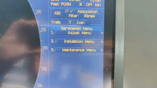 JRC XBand Radar  JMA91229XA How to Reset Transmitting Time To access the Service Menu [upl. by Nivar706]