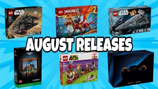 Every LEGO Set Releasing August 2024 [upl. by Ardnael997]