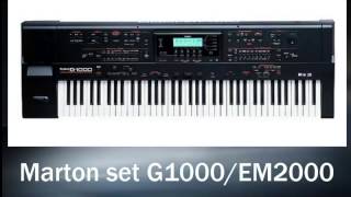 Ritmovi za Roland G 1000 i EM2000  Marton set [upl. by Jasmine150]