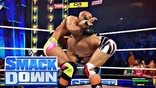 Austin Theory vs Tommaso Ciampa Match on SmackDown Hindi Commentary WWE 2K23 GAMEPLAY [upl. by Shiekh647]