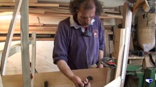 Fitting planks on a clinker vessel small boats  Part 4 [upl. by Ensign]