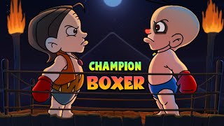 Chhota Bheem  Boxing Champions 💪  Mannu Challenges Raju  Cartoons for Kids [upl. by Akirahc]