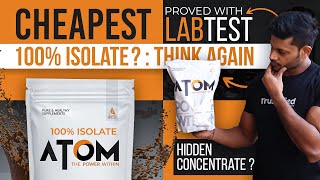 ASITIS ATOM ISOLATE LAB TESTED BY TRUSTIFIED  review health gym fitness [upl. by Katya]