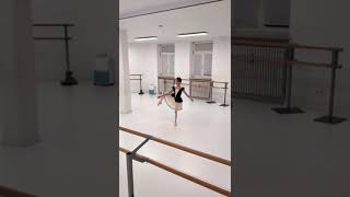 Anastasias Elegant Waltz In Ballet Class munich ballettraining ballet walz balletdance [upl. by Fu]