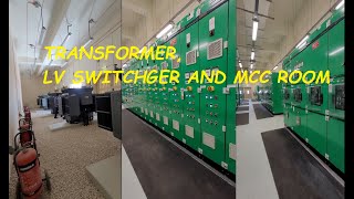 TRANSFORMER LV SWITCHGEAR AND MCC ROOM [upl. by Eibot]