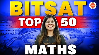 BITSAT 2024  Top 50 Most Important Maths Question  Namrata Maam [upl. by Rabma786]