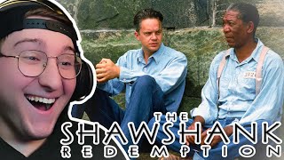 GREATEST PRISON ESCAPE EVER FIRST TIME REACTING TO THE SHAWSHANK REDEMPTION [upl. by Mommy]