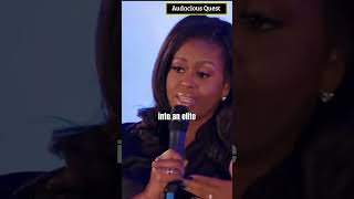 Michelle Obama On Imposter Syndrome Kids Of Color Face  Shorts [upl. by Arobed26]